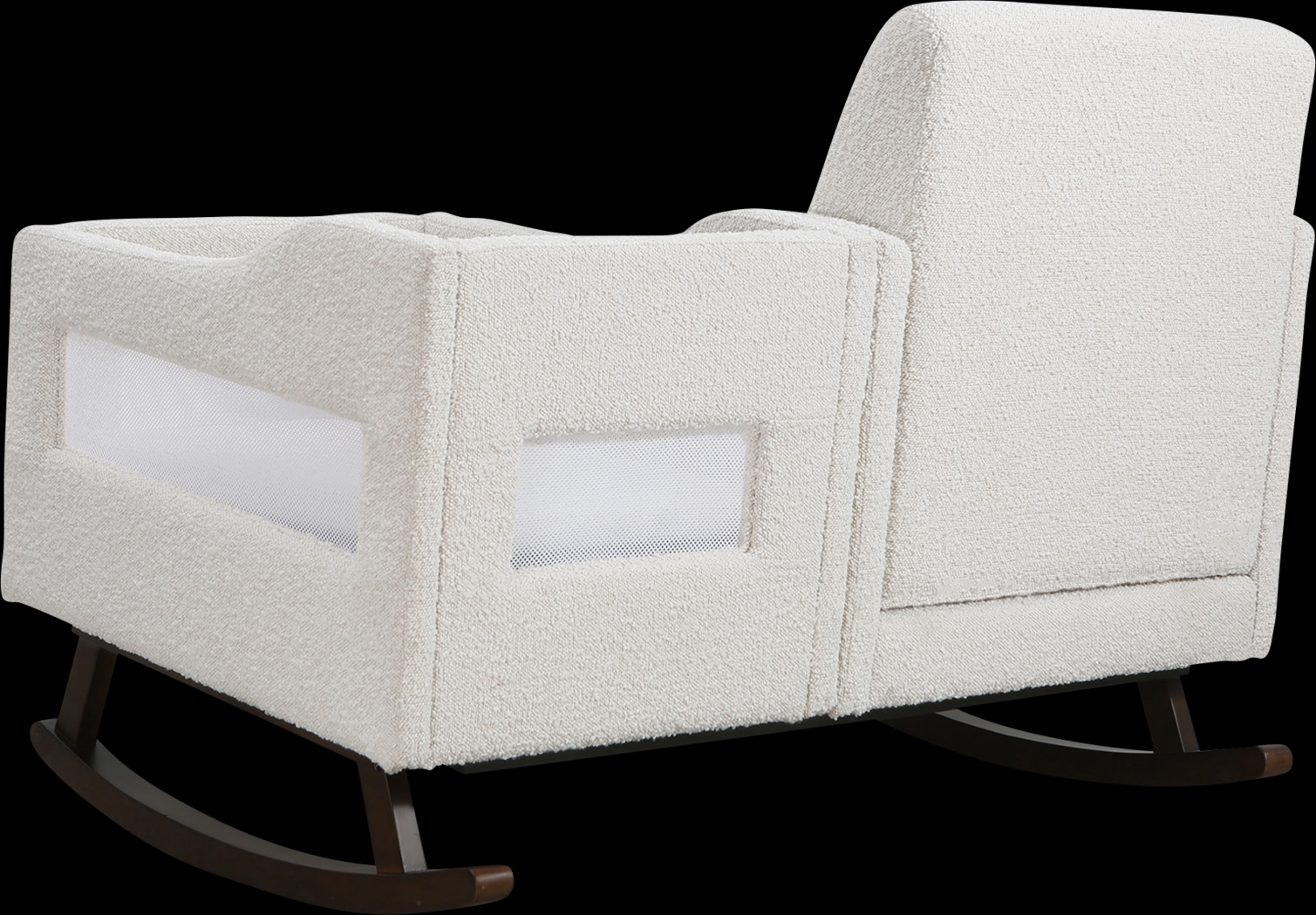 Oriano Cream Beige Boucle Rocker | Rooms to Go