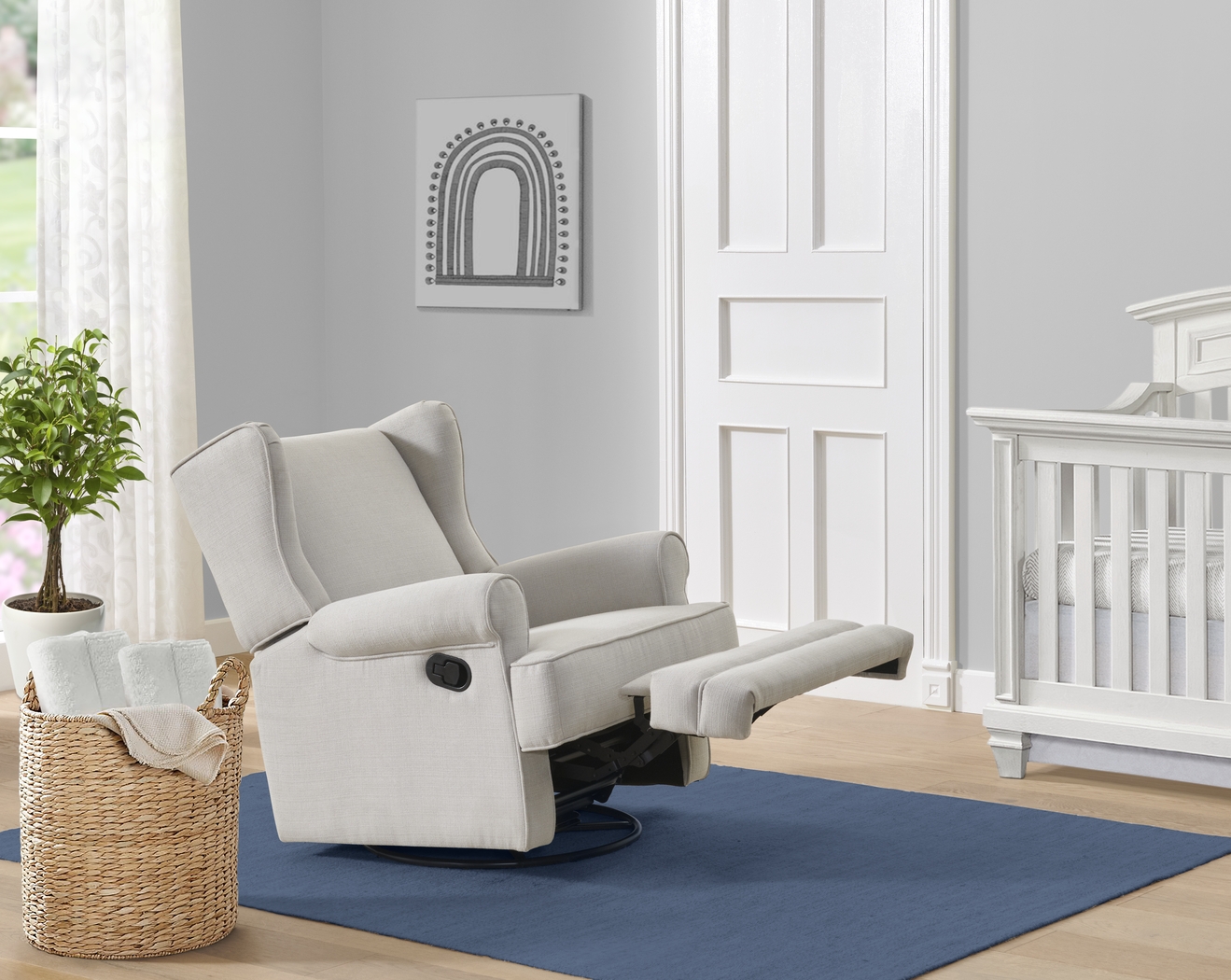 Nursery Paranne Beige Glider - Thumbnail - Image 3