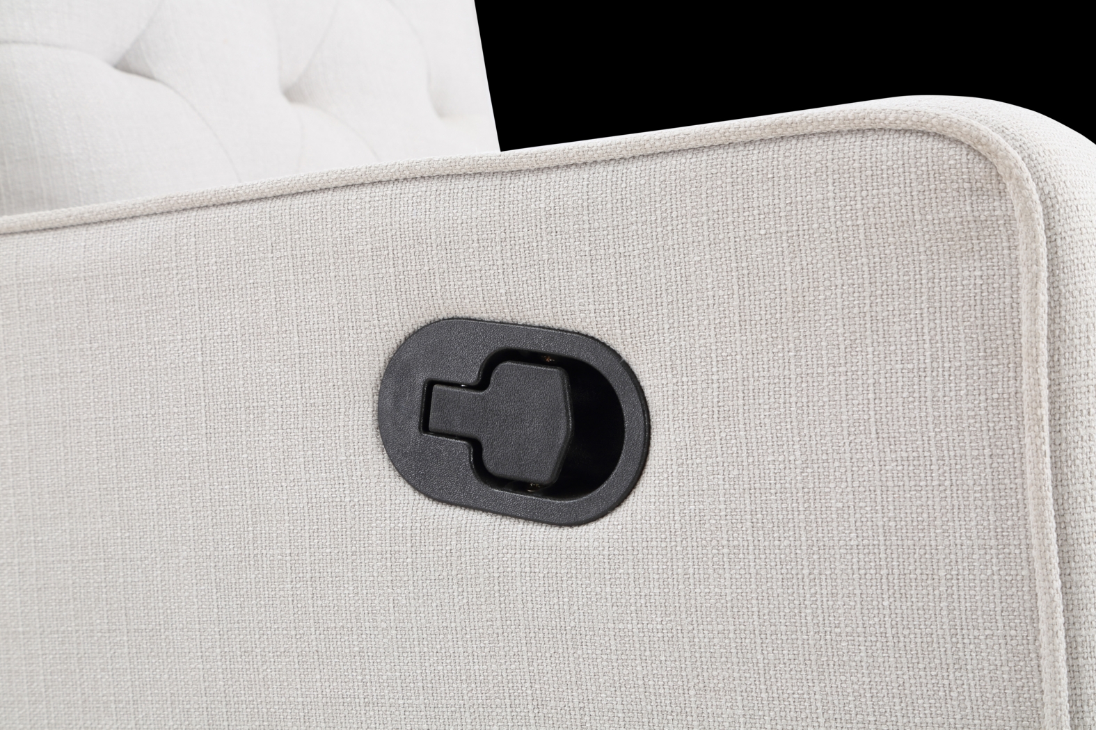 Nursery Sheadon Light Gray Swivel Glider Recliner - Thumbnail - Image 6