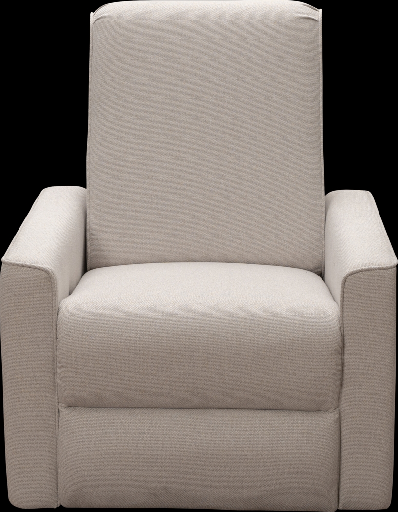 Nursery Sleepy Song Beige Swivel Rocker Recliner - Thumbnail - Image 2