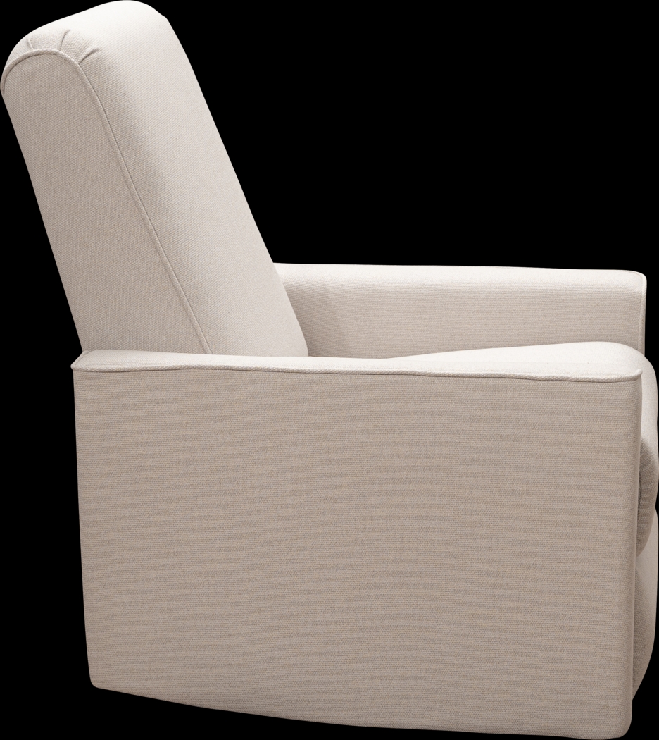 Nursery Sleepy Song Beige Swivel Rocker Recliner - Thumbnail - Image 3