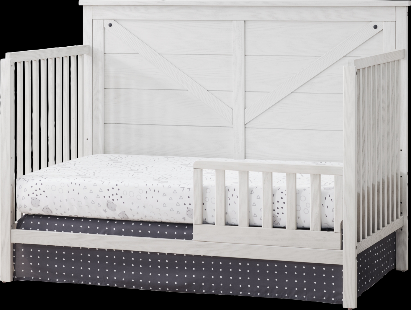 Nursery Sulon White Toddler Rail - Thumbnail - Image 4