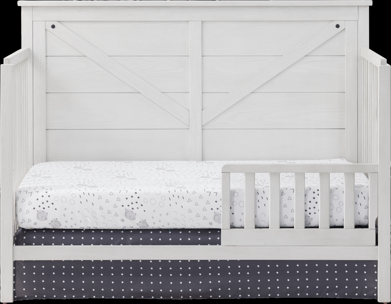 Nursery Sulon White Toddler Rail - Thumbnail - Image 5