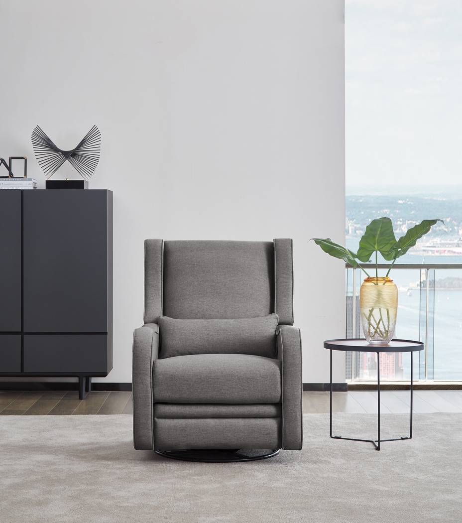 Nursery Tiernan Ash Power Swivel Glider Recliner - Thumbnail - Image 4