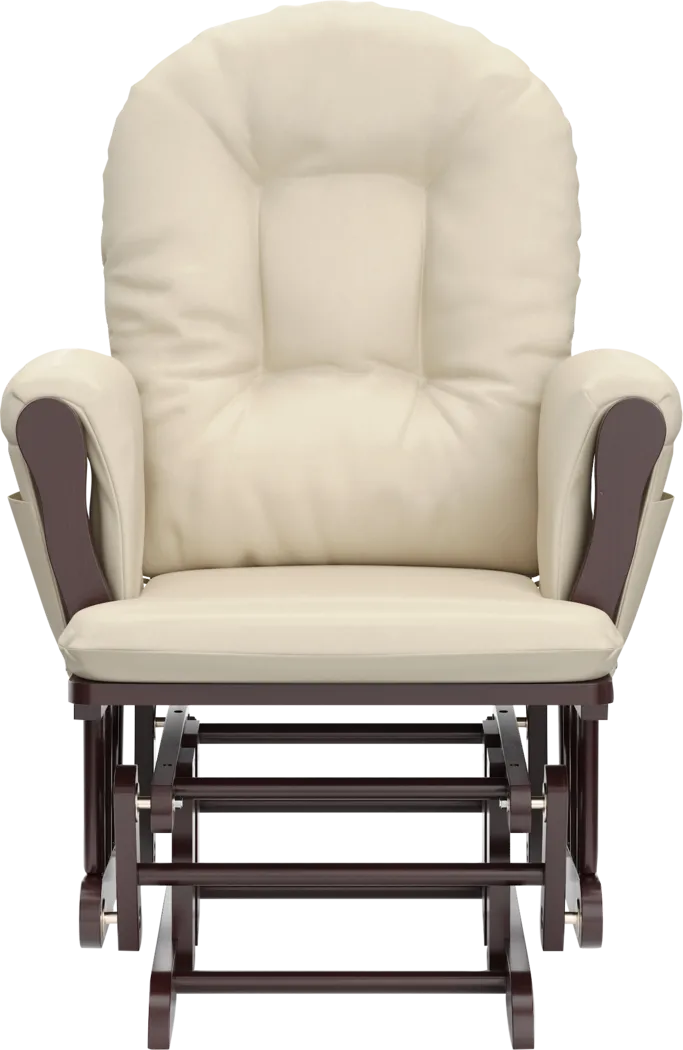 Nursery Vaibia Beige Glider & Ottoman - Thumbnail - Image 5