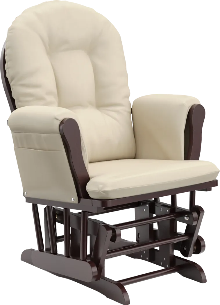 Nursery Vaibia Beige Glider & Ottoman - Thumbnail - Image 8