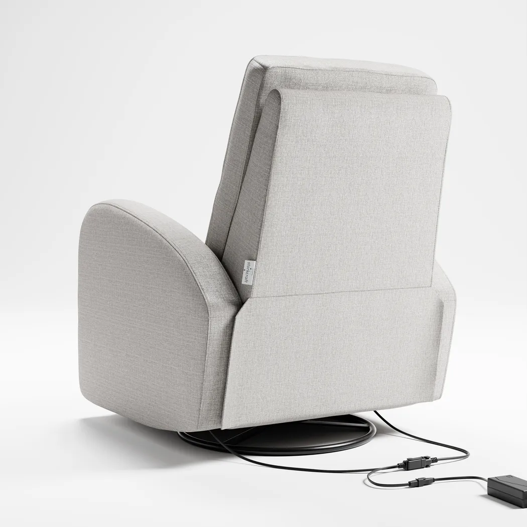 Nursery Vexari Gray Swivel Glider - Thumbnail - Image 13