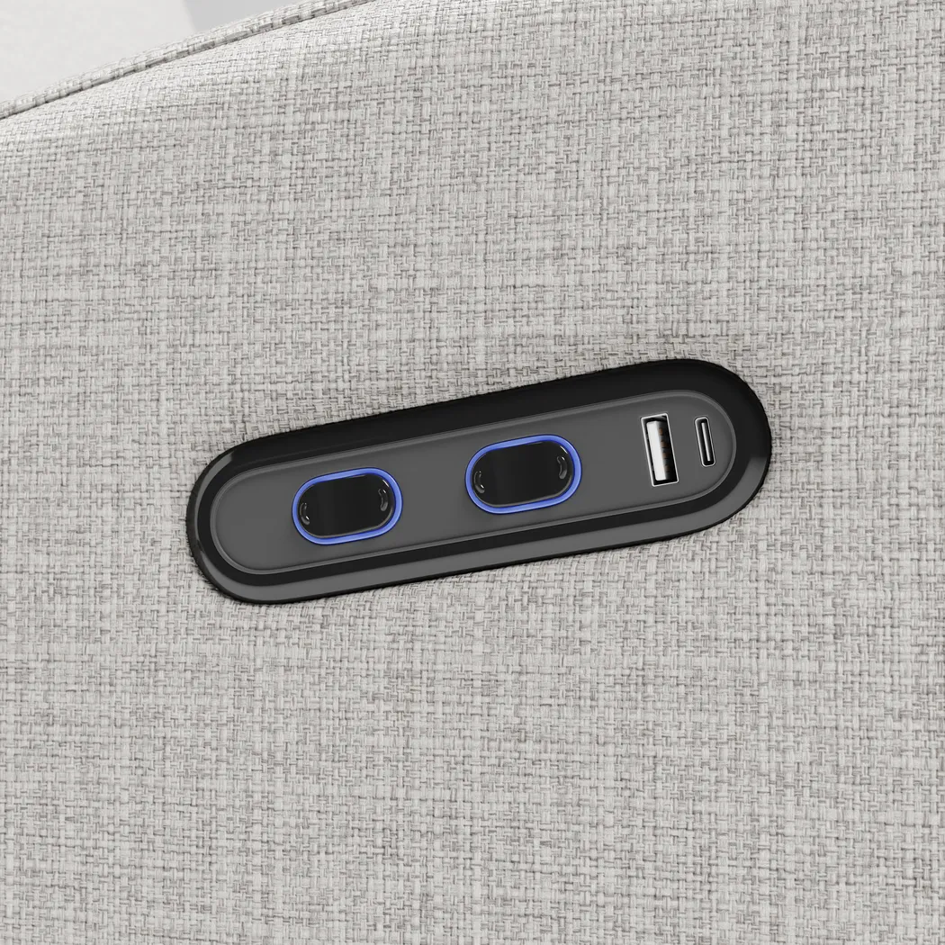 Nursery Vexari Gray Swivel Glider - Thumbnail - Image 14