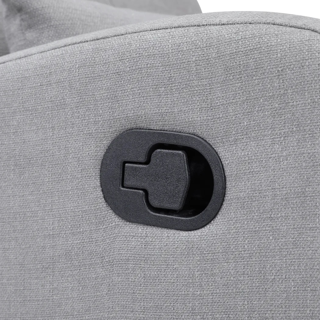 Nursery Winora Gray Swivel Glider Recliner - Thumbnail - Image 5