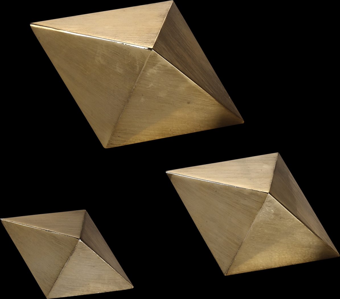 Nuvia Champagne Sculpture, Set of 3 - Thumbnail - Image 1