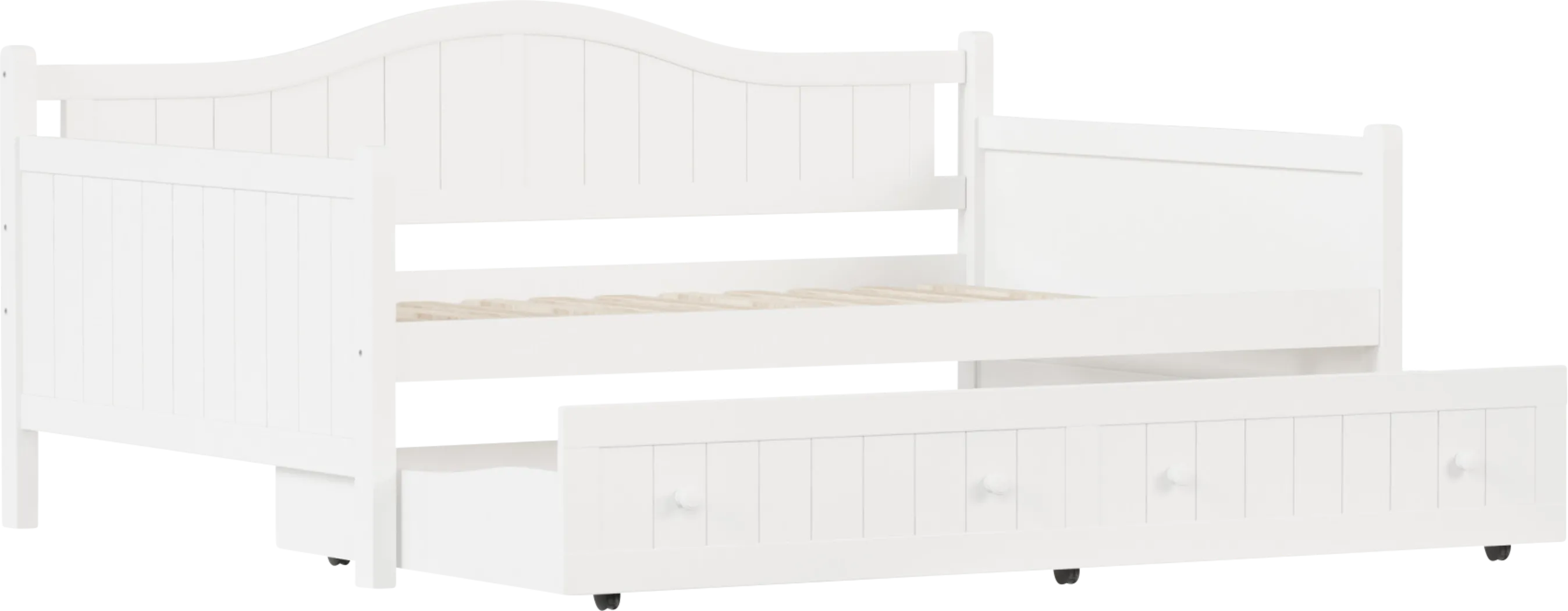 Nyala White Full Daybed with Frame - Thumbnail - Image 12