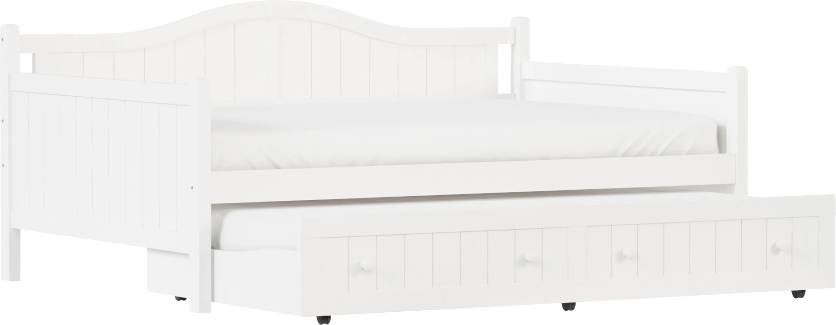 Nyala White Full Daybed with Frame - Thumbnail - Image 8