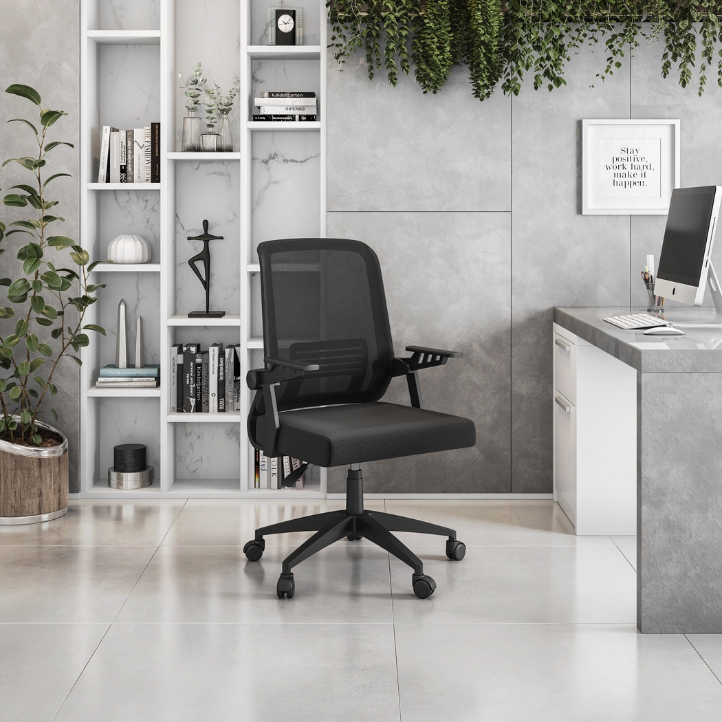Nyamire Black Office Chair - Thumbnail - Image 2