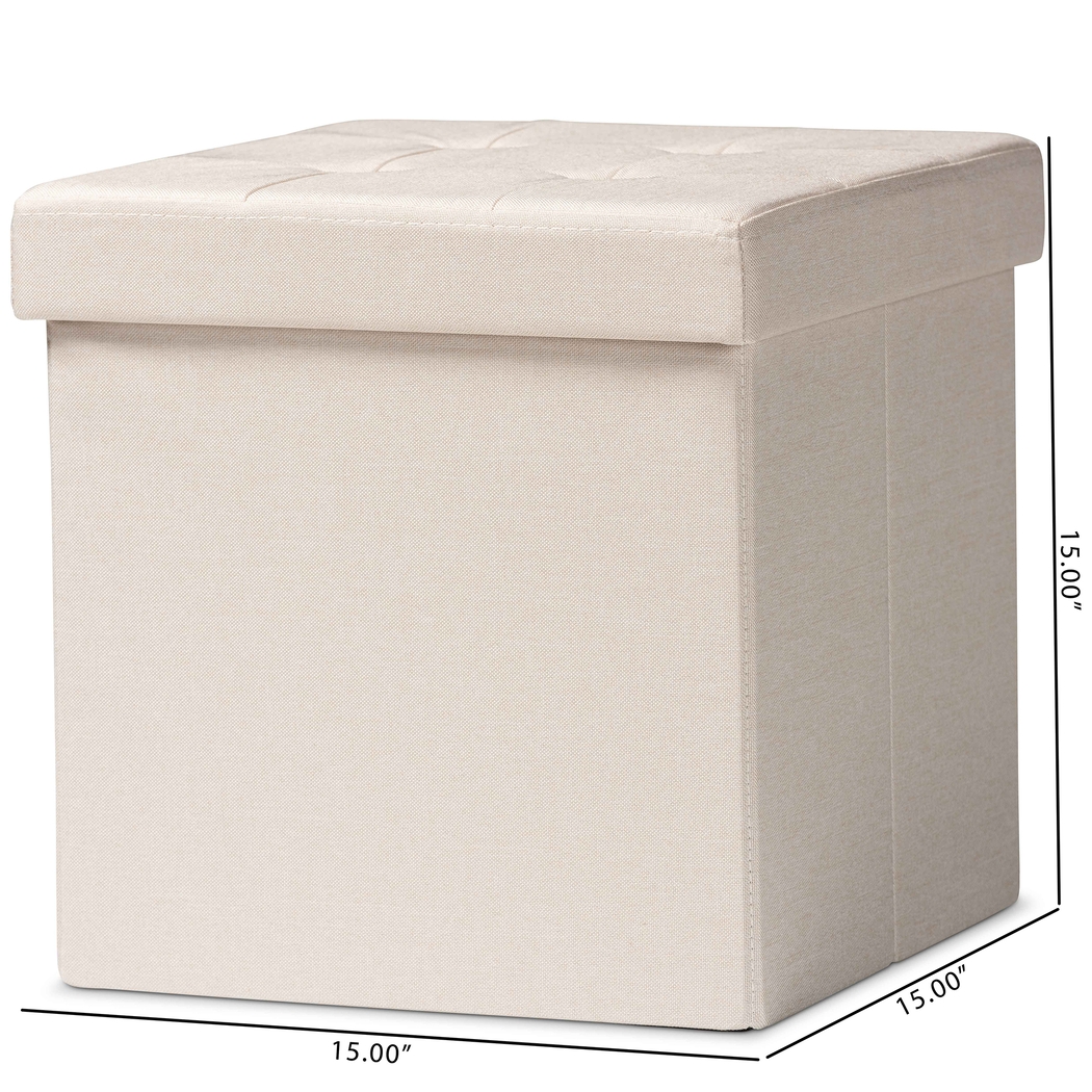 Nyanza Beige Ottoman - Thumbnail - Image 7