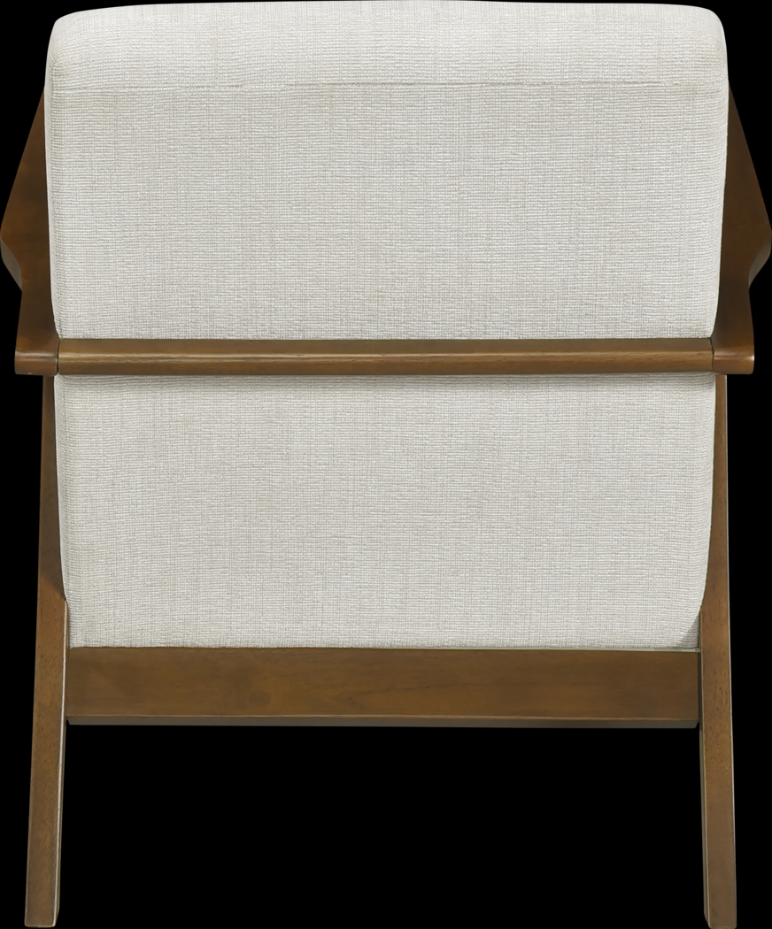 Nycio Beige Accent Chair - Thumbnail - Image 3