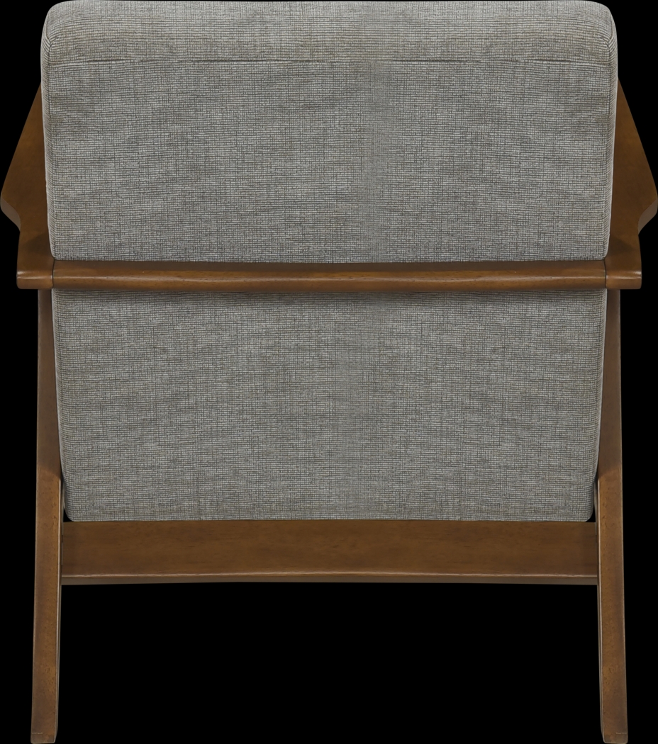 Nycio Gray Accent Chair - Thumbnail - Image 3