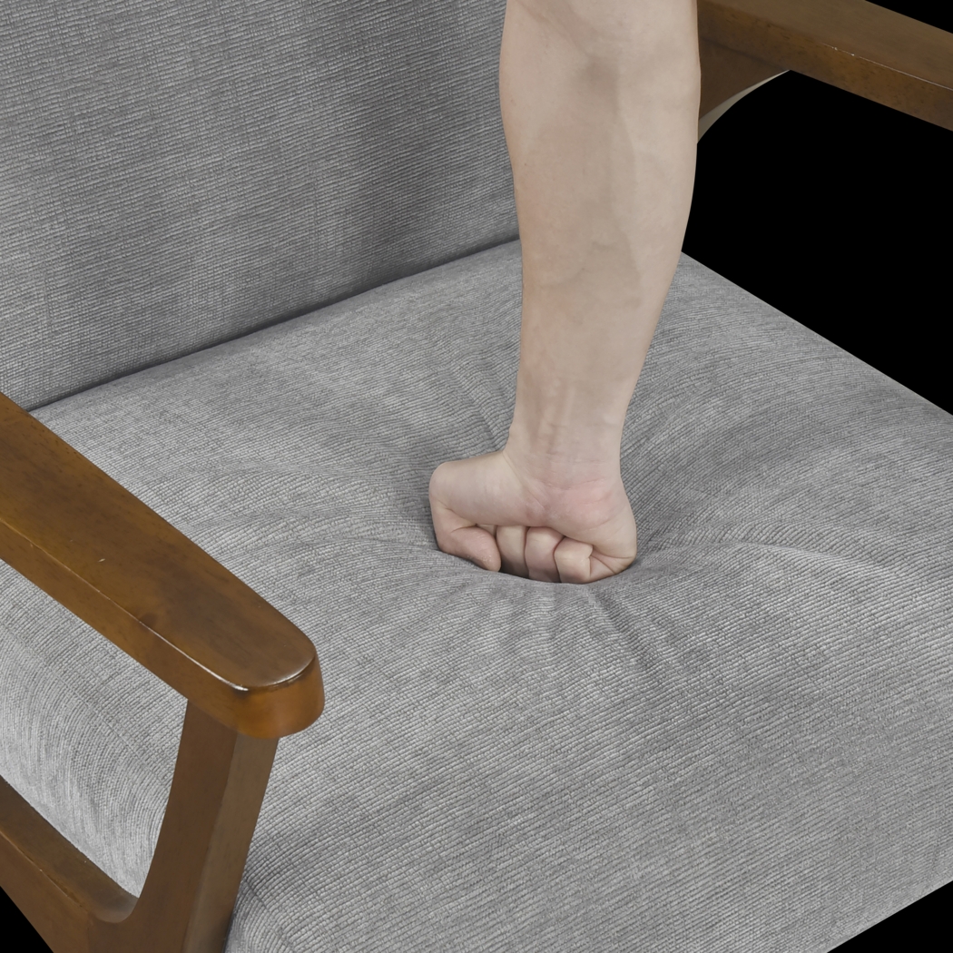 Nycio Gray Accent Chair - Thumbnail - Image 6