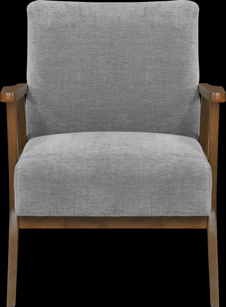 Nycio Gray Accent Chair - Thumbnail - Image 7
