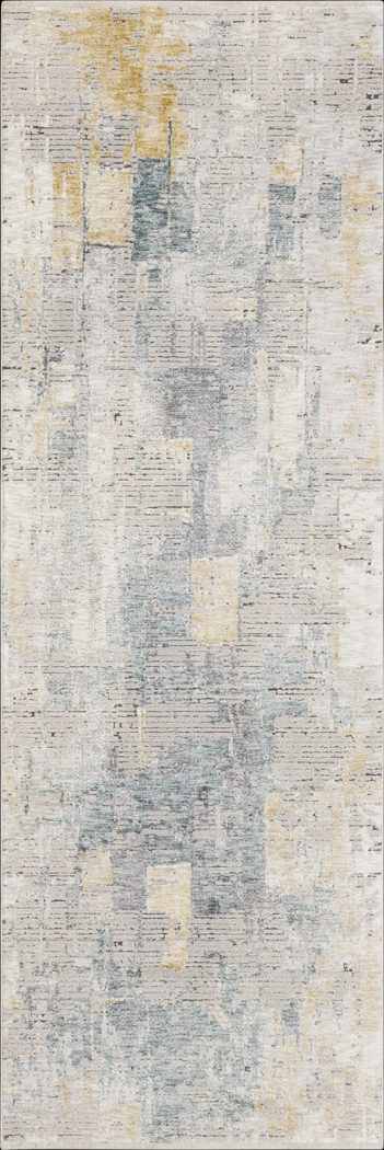 Nydaine Blue 2'6 x 7'6 Runner Rug - Thumbnail - Image 1