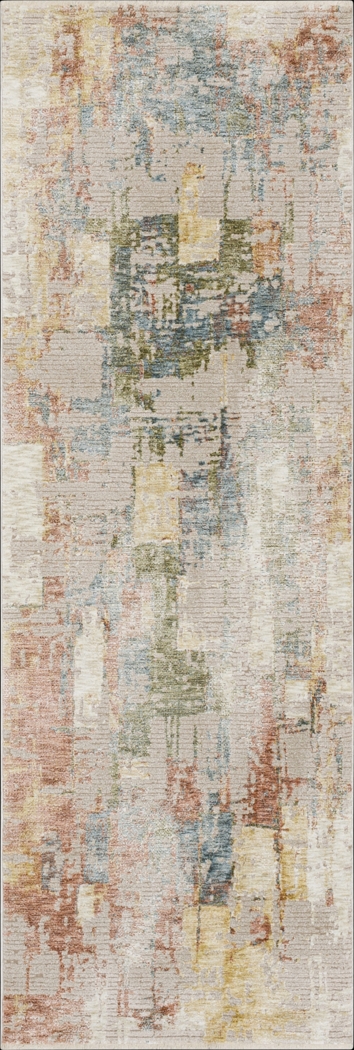 Nydaine Multi 2'6 x 7'6 Runner Rug - Thumbnail - Image 1
