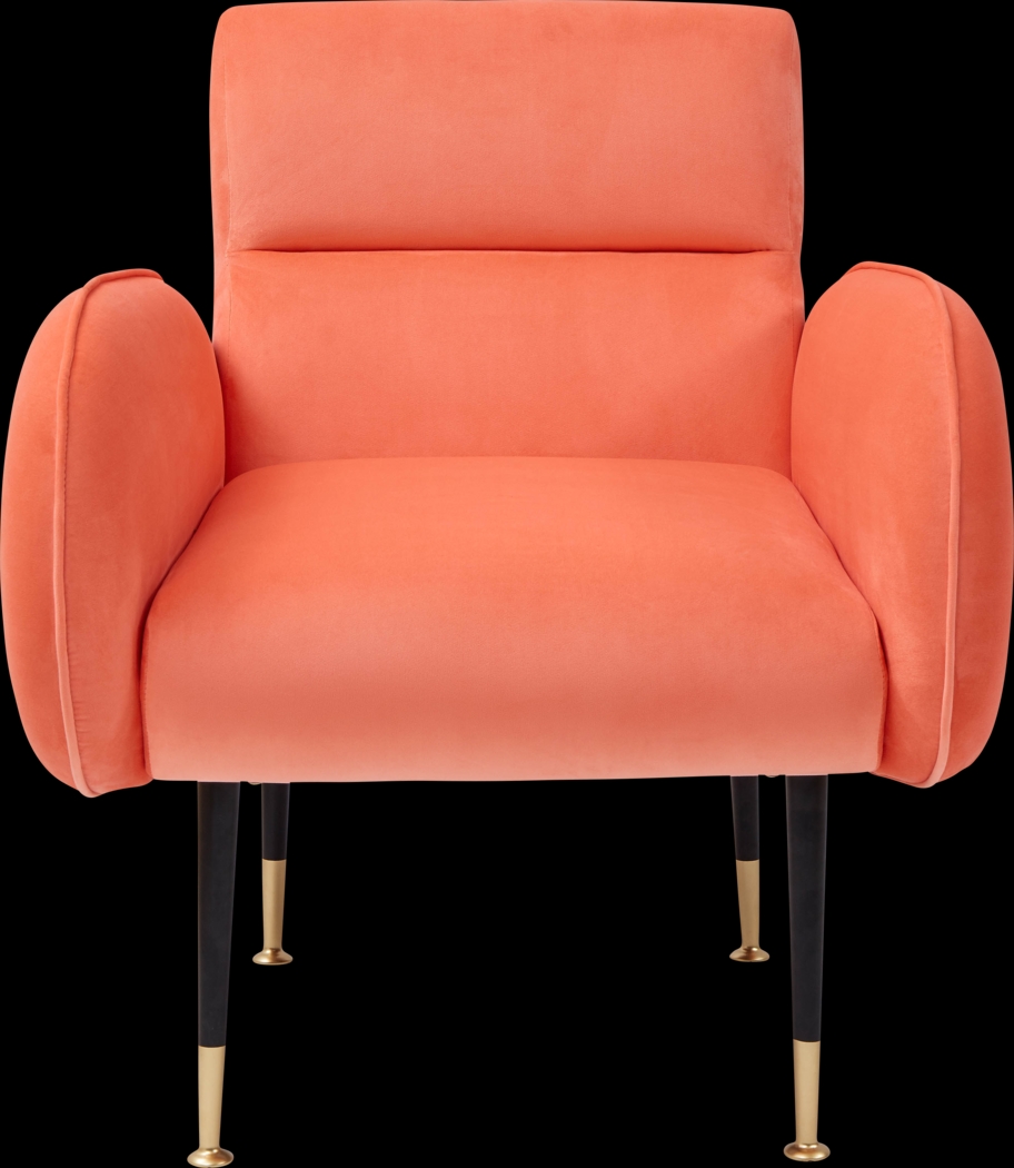 Nyelee Coral Accent Chair - Thumbnail - Image 2