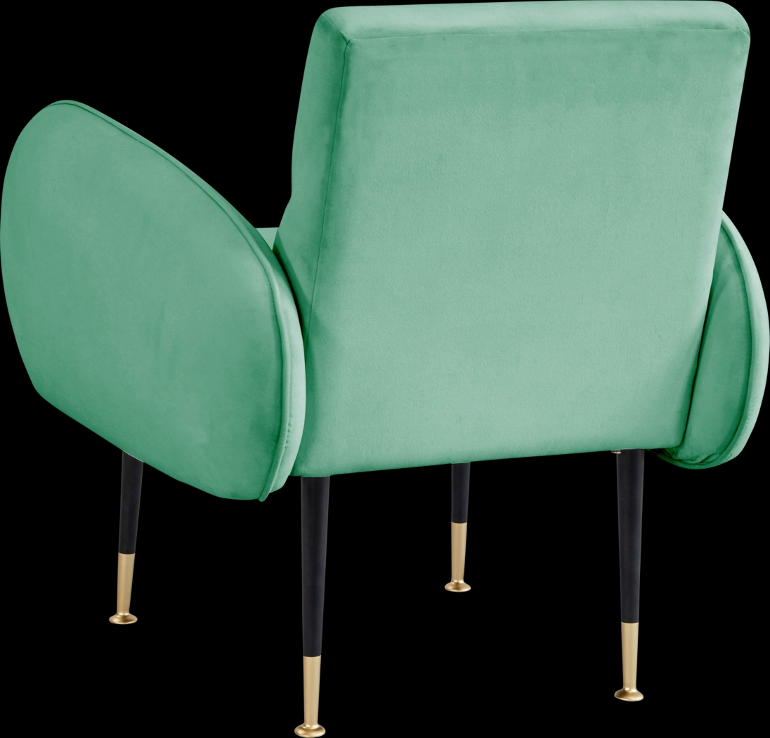 Nyelee Mint Accent Chair - Thumbnail - Image 3