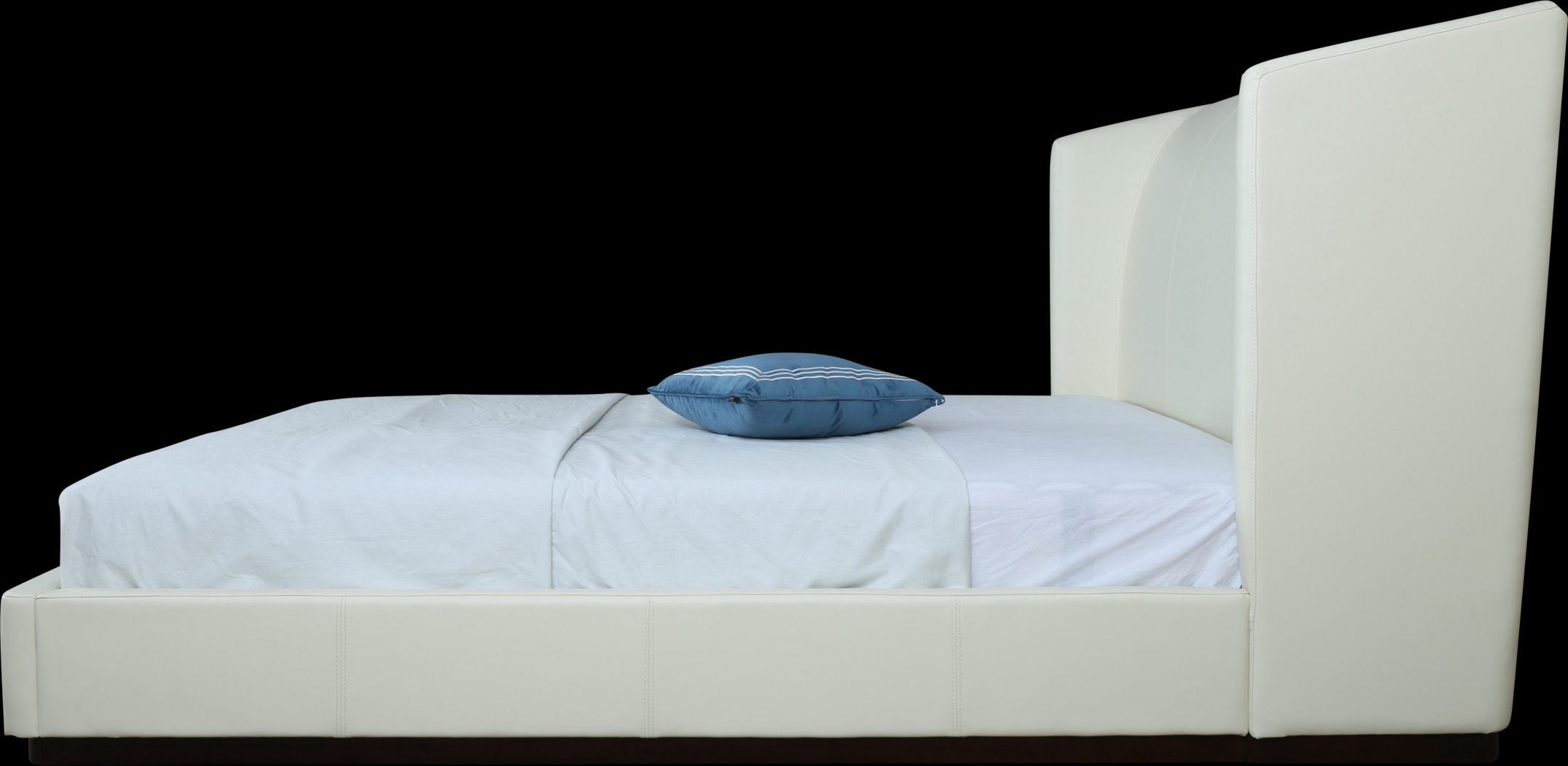 Nyland Cream Queen Bed - Thumbnail - Image 5