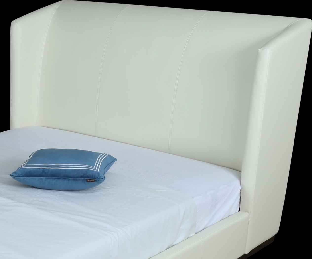 Nyland Cream Queen Bed - Thumbnail - Image 6