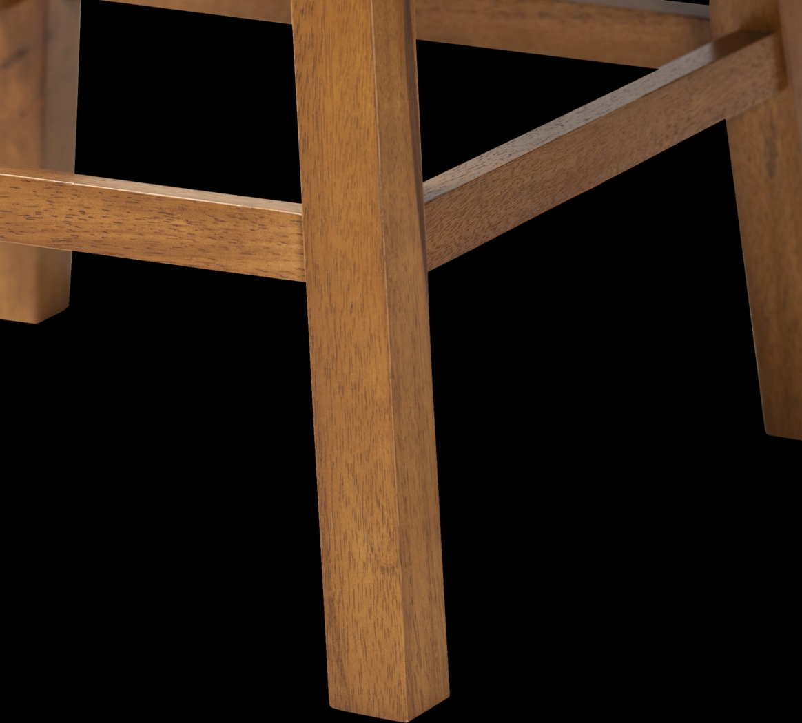 Nylic Gray Swivel Counter Stool, Set of 2 - Thumbnail - Image 8