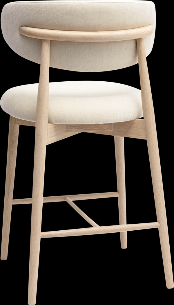 Nymphgold Cream Counter Height Stool - Thumbnail - Image 4