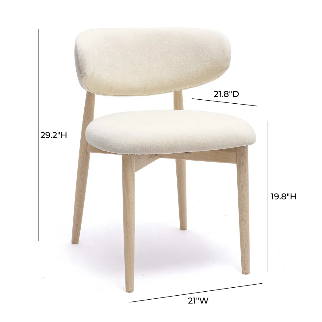 Nymphgold Cream Dining Chair - Thumbnail - Image 6