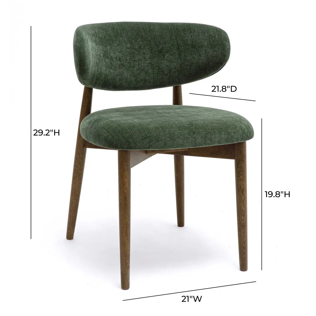 Nymphgold Green Dining Chair - Thumbnail - Image 5
