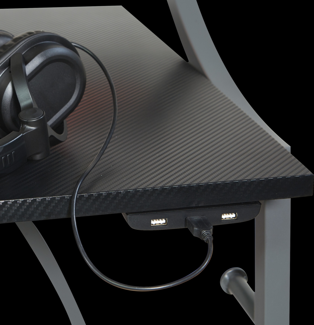 Nyota Black Gaming Desk - Thumbnail - Image 5