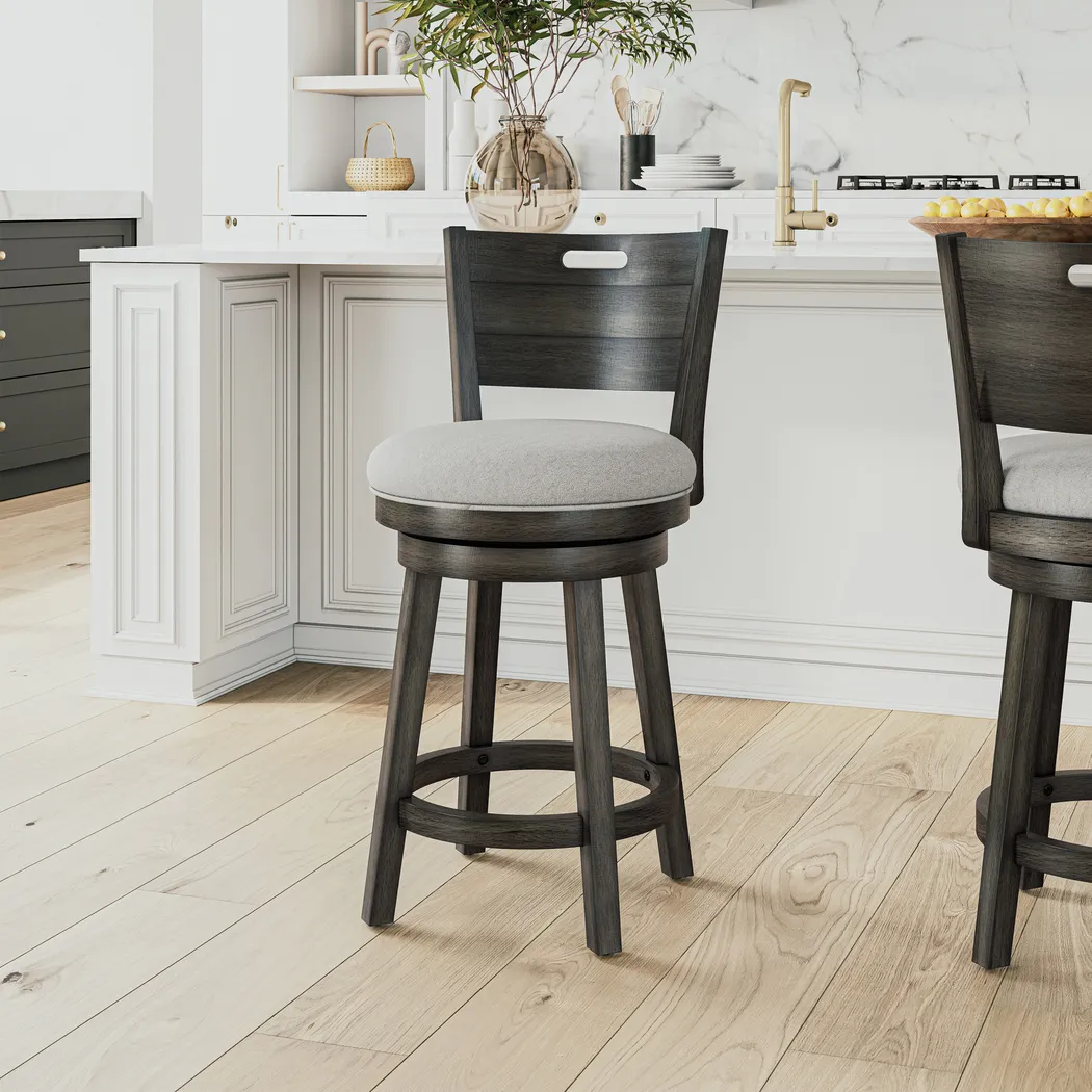Nysa Dark Gray Adjustble Stool - Thumbnail - Image 7