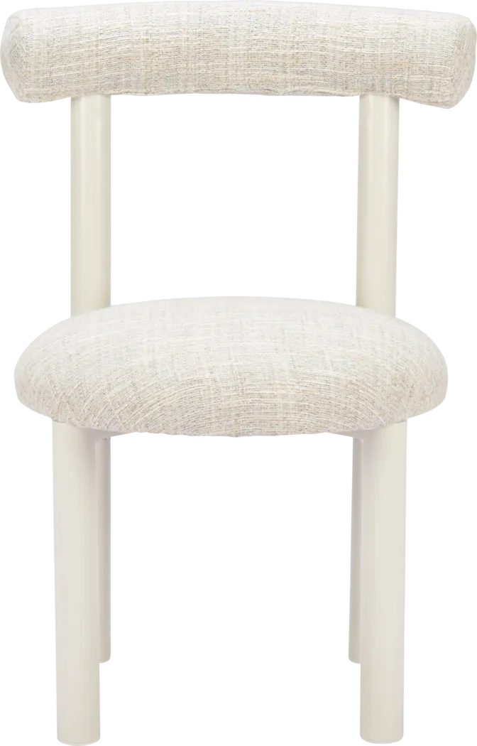 Nyssa Beige Dining Chair - Thumbnail - Image 5