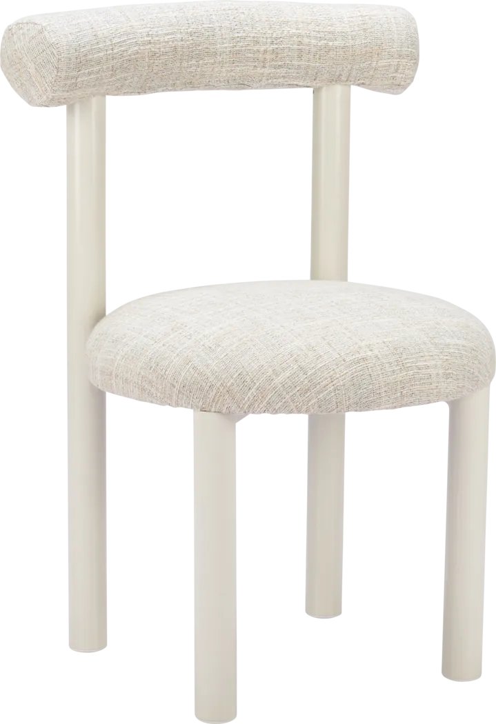 Nyssa Beige Dining Chair - Thumbnail - Image 8