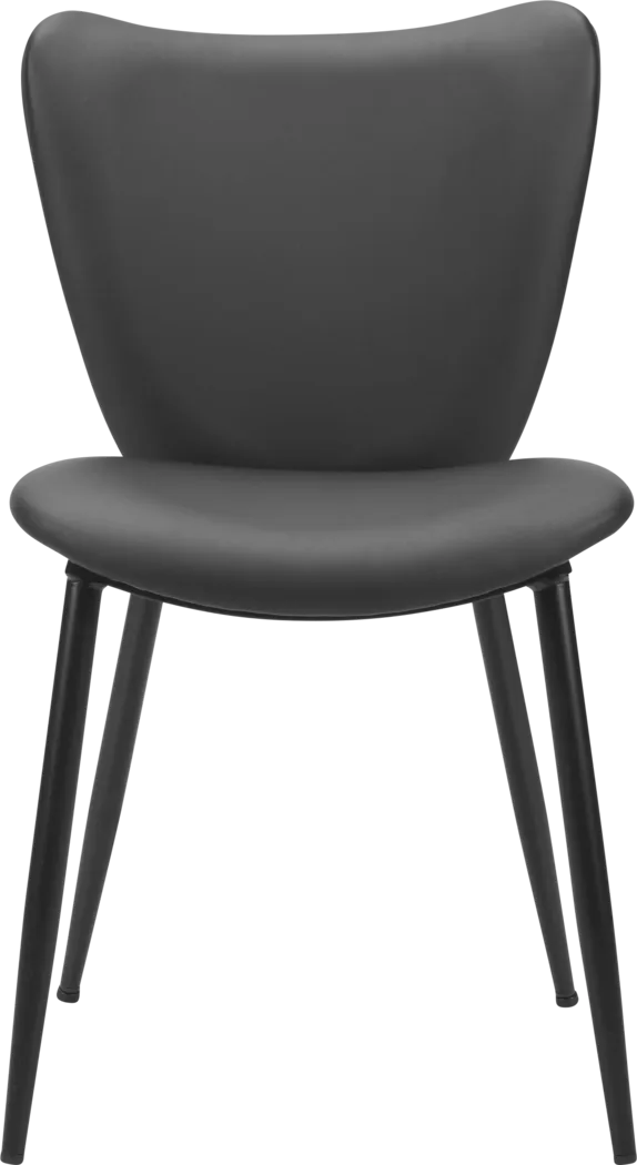 Nyxhu Black Dining Chair, Set of 2 - Thumbnail - Image 6