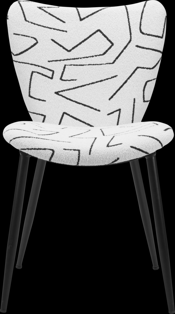Nyxhu White Dining Chair, Set of 2 - Thumbnail - Image 6