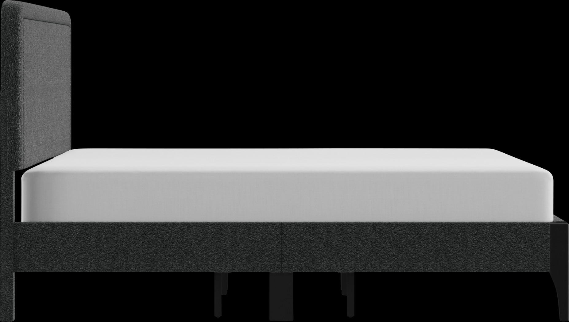 Nzadi Dark Gray King Bed - Thumbnail - Image 5