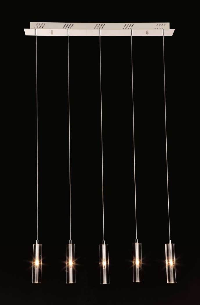 Oak Leaf Court Clear Pendant - Thumbnail - Image 3