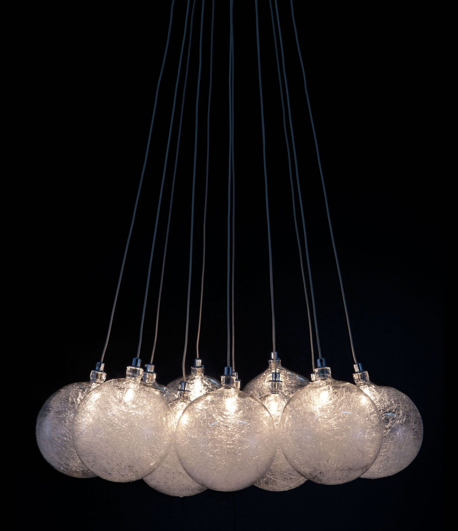 Oak Rim Lane Clear Chandelier - Thumbnail - Image 2