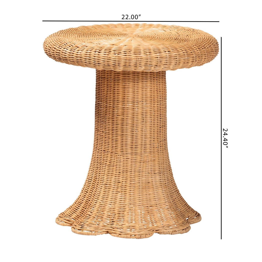 Oakan Brown End Table - Thumbnail - Image 4