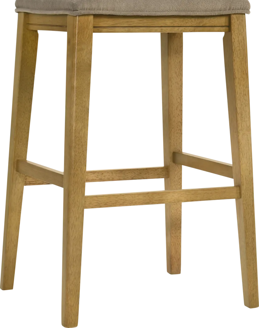 Oakcona Brown Barstool - Thumbnail - Image 4