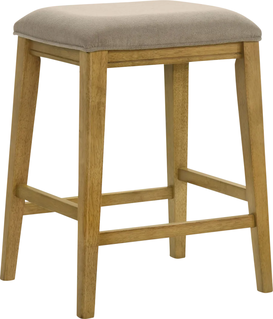 Oakcona Brown Counter Height Stool - Thumbnail - Image 1