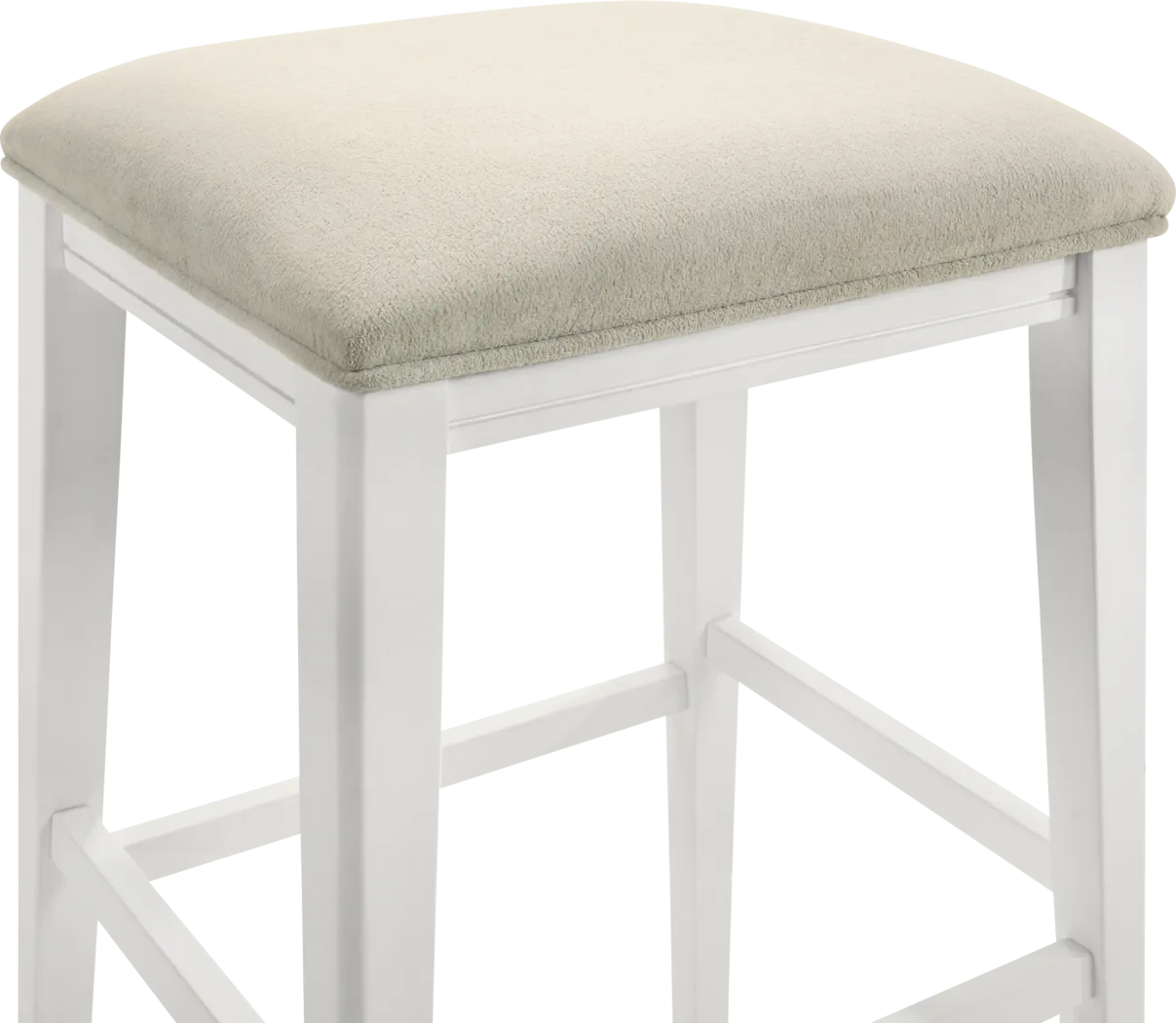 Oakcona White Counter Height Stool - Thumbnail - Image 7