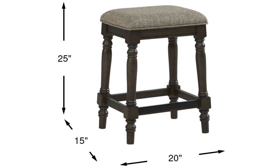 Dimension Image. Please refer to the Dimension Tab on this page for dimension details.