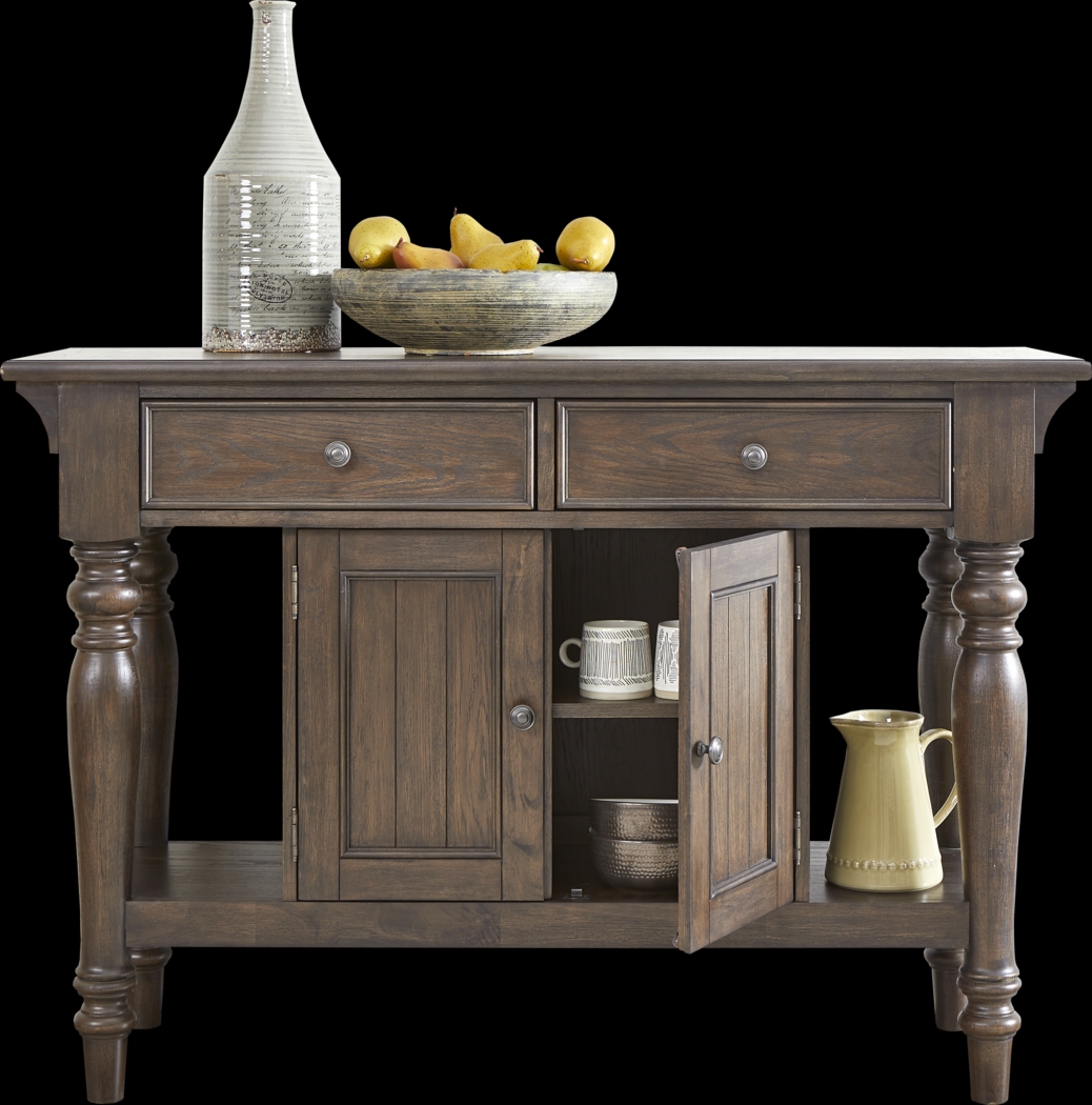 Oakdale Brown Server - Thumbnail - Image 2