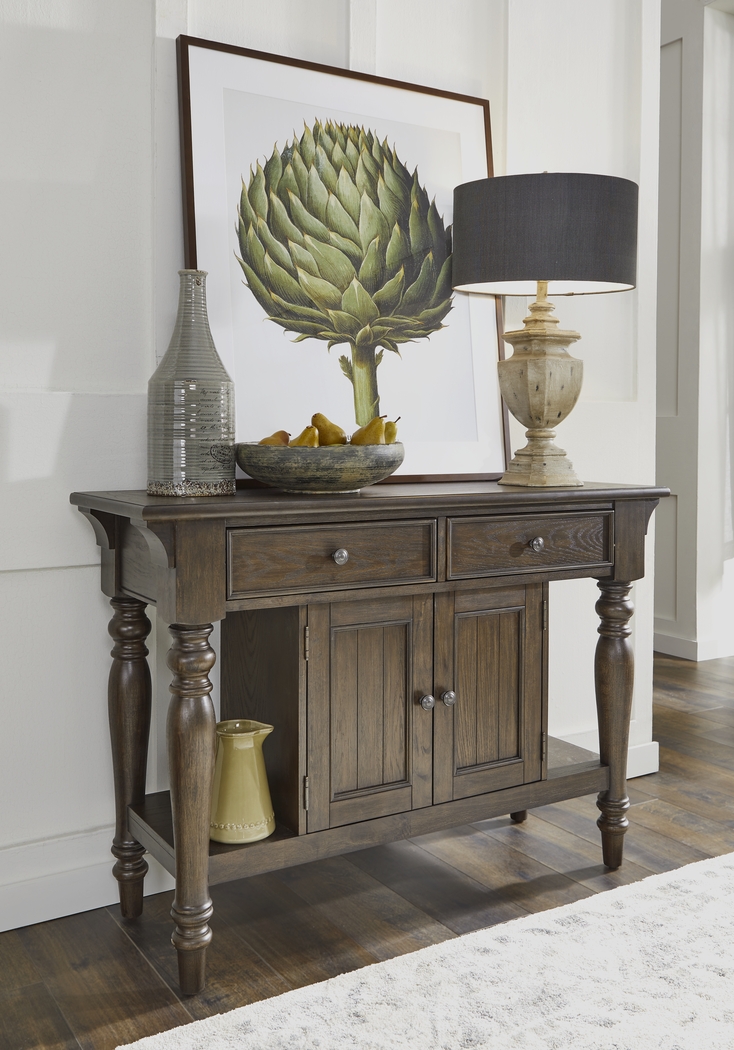 Oakdale Brown Server - Thumbnail - Image 3