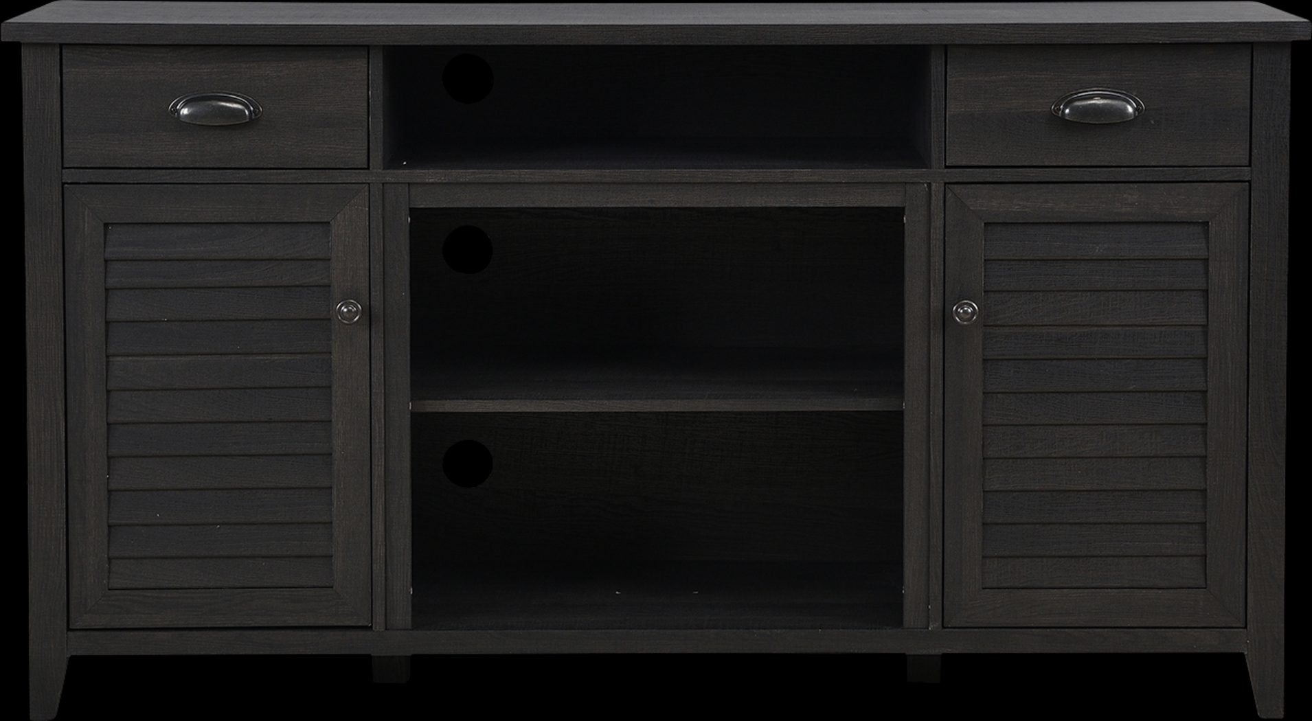 Oakenwald Black 60 in. Console - Thumbnail - Image 2