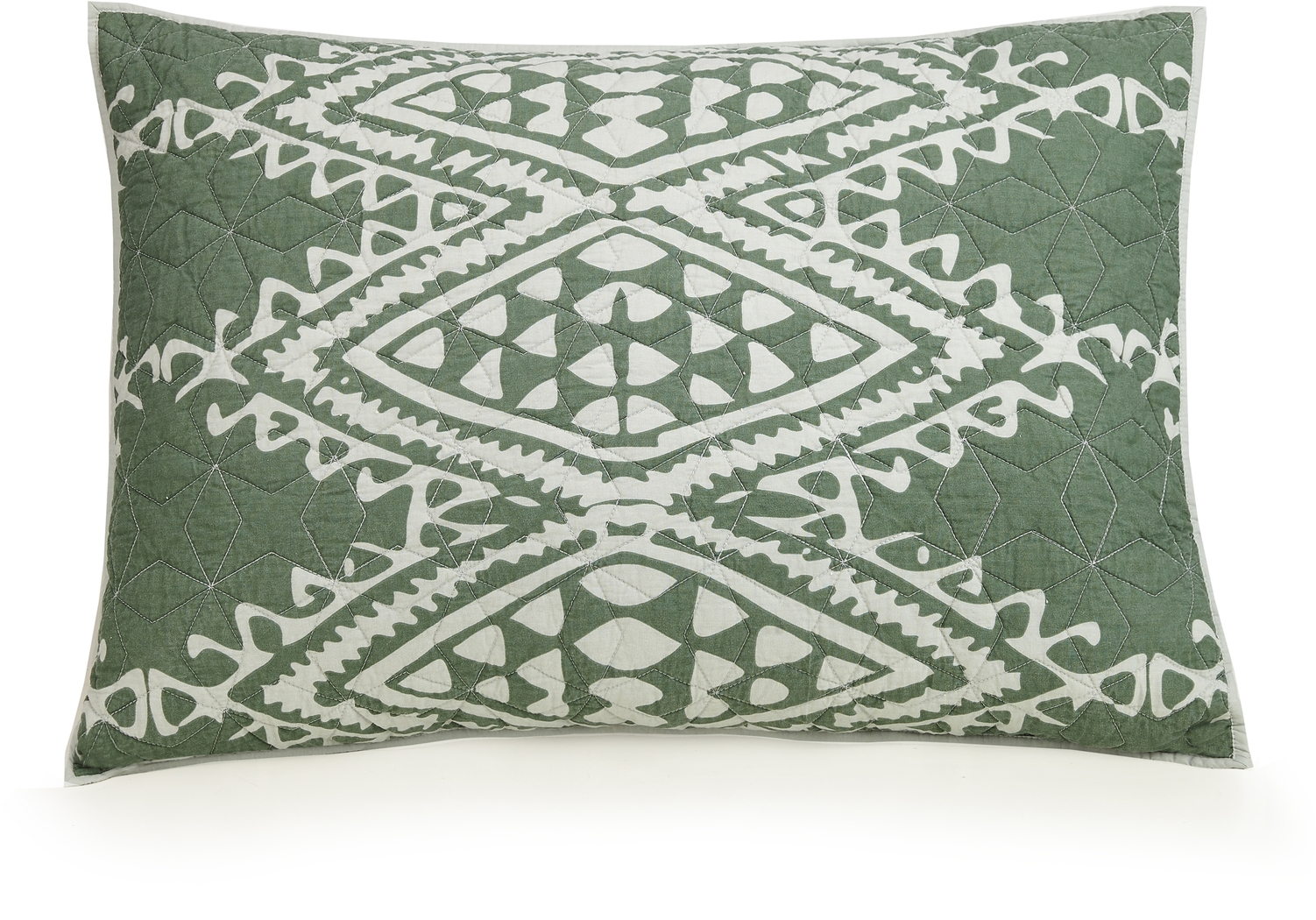 Jungalow by Justina II Green Full/Queen 3 Pc Quilt Set - Thumbnail - Image 4